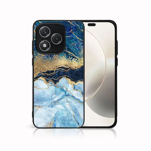 MY ART Ochranný kryt pre Honor 400 Lite 5G BLUE MARBLE (141)