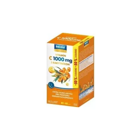 Revital PREMIUM VITAMIN C 1000 mg s rakytníkom 80+40 cps