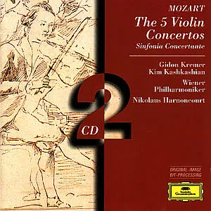 Gidon Kremer, Nikolaus Harnoncourt, Wiener Philharmoniker, KREMER/HARNONCOURT/WPH: KONCERTY PRO HOUSLE/5 KONC CD, CD