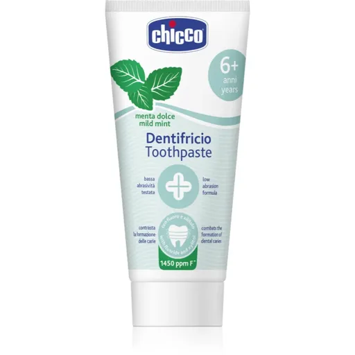 Chicco Toothpaste Mild Mint detská zubná pasta 6+ rokov 1 ks