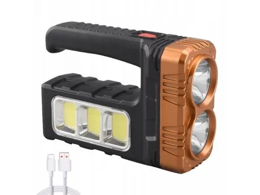 AKU Svietidlo LED CREE XM-L T6 + solárne napájanie