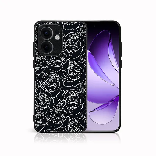MY ART Ochranný kryt pre Oppo Reno13 F 5G / Reno13 FS 5G ROSES (172)