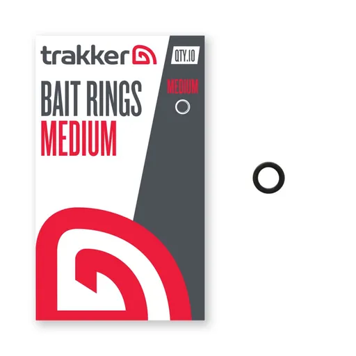Trakker krúžky bait rings 10 ks - medium