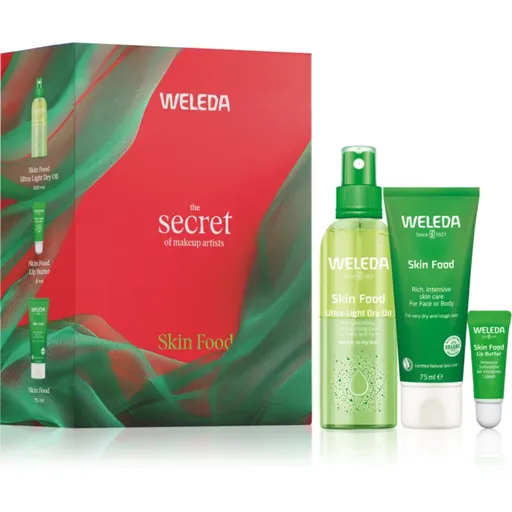 Weleda Skin Food set pre rozjasnenie a hydratáciu