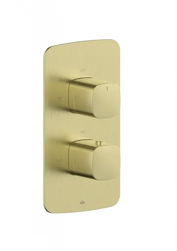 KFA - Batéria Malaga, termostatická, podomietková solo, PVD brúsené zlato 5759-001-31