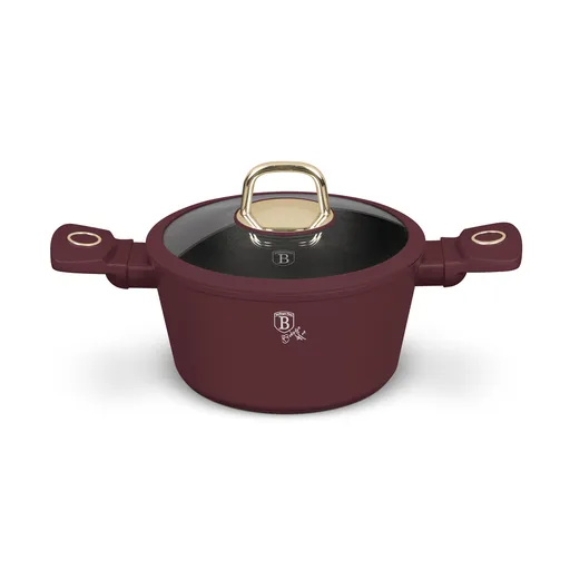 BERLINGER HAUS - Hrniec a sklenená pokrievka 20cm Leonardo