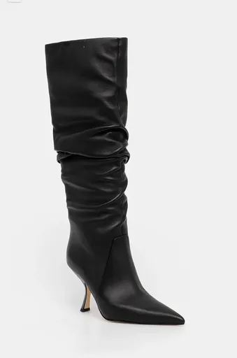 Kožené čižmy MICHAEL Michael Kors Luna