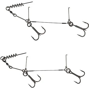 Savage Gear 1×7 Titanium Corkscrew Stinger Veľkosť 1/0 23 kg (5706301617743)