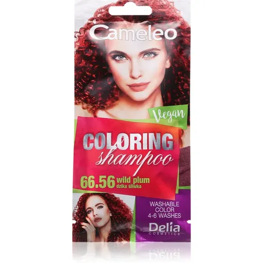 Delia Cosmetics Cameleo Coloring Shampoo tónovací šampón na vlasy odtieň 66.56 Wild Plum 40 ml