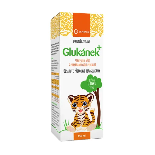 SENIMED Glukánek sirup pre deti 150 ml