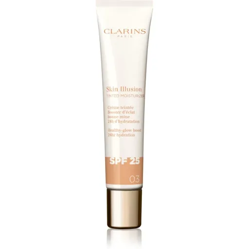 Clarins Skin Illusion Tinted Moisturizer tónovací krém SPF 25 odtieň 03 40 ml