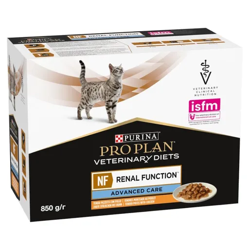 PURINA PRO PLAN Vet Diets NF Renal Function Advance Care Salmon kapsička pre mačky 10x85 g