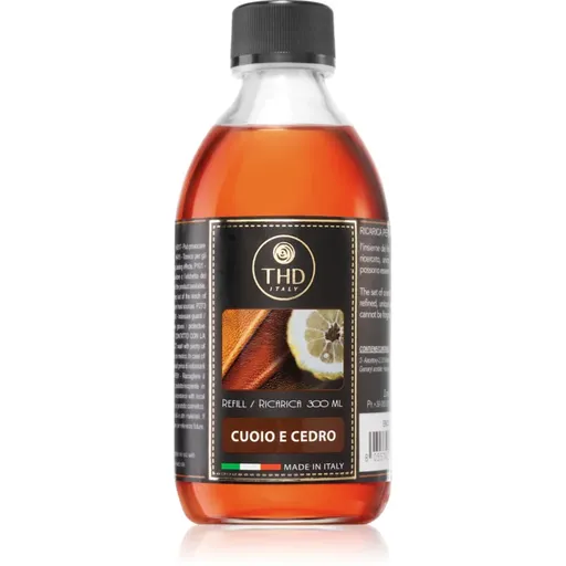 THD Ricarica Cuoio E Cedro náplň do aróma difuzérov 300 ml