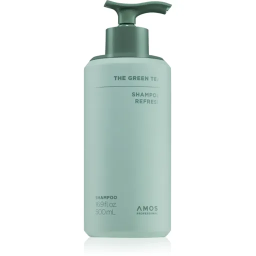 AMOS PROFESSIONAL The Green Tea Shampoo Refresh šampón proti vypadávaniu vlasov pre normálnu až suchú pokožku hlavy 500 ml
