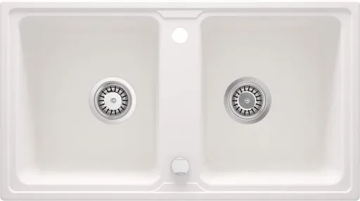 DEANTE DEANTE - Zorba alabaster - Granitový drez, 2 - bowl ZQZ_A203