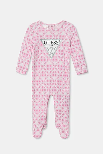 Detský bavlnený overal Guess