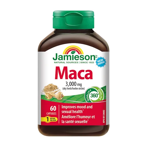 JAMIESON Maca 3000 mg 60 kapsúl