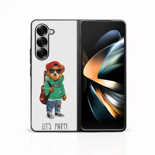MY ART Ochranný kryt pre Samsung Galaxy Z Fold6 5G BEAR (177)
