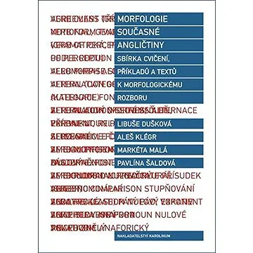 Morfologie současné angličtiny (9788024630298)