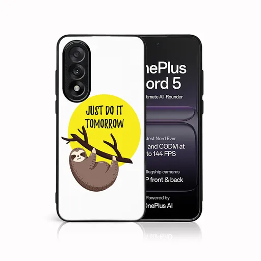 MY ART Ochranný kryt pre OnePlus Nord 5 5G SLOTH (188)