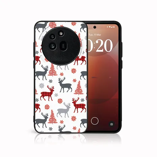 MY ART Kryt s vianočným dizajnom Nothing Phone (3a) Pro DEER (068)