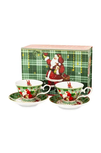 Sada šálok a podšálok pre 2 osoby. home & lifestyle 4-pak