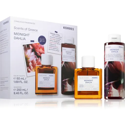 Korres Midnight Dahlia darčeková sada pre ženy