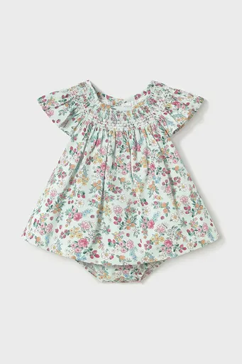 Detské bavlnené šaty Mayoral Newborn