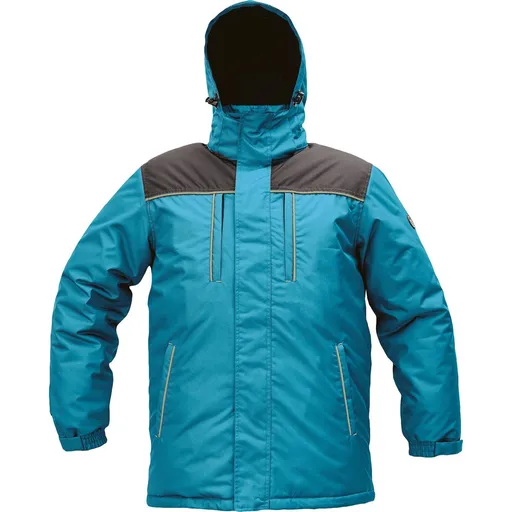 Cerva Pracovní zimní bunda CREMORNE - Petrolejová | 4XL