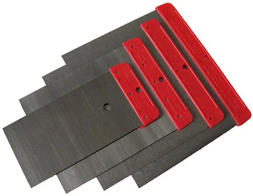 Špachtle japonské oceľ 4 ks