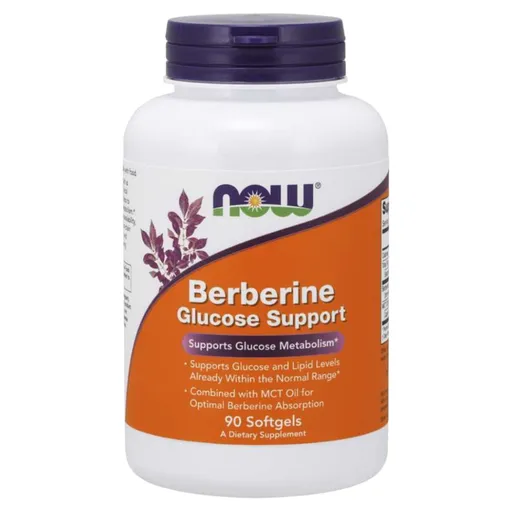 NOW FOODS Berberine Glucose Support 90 kapsúl
