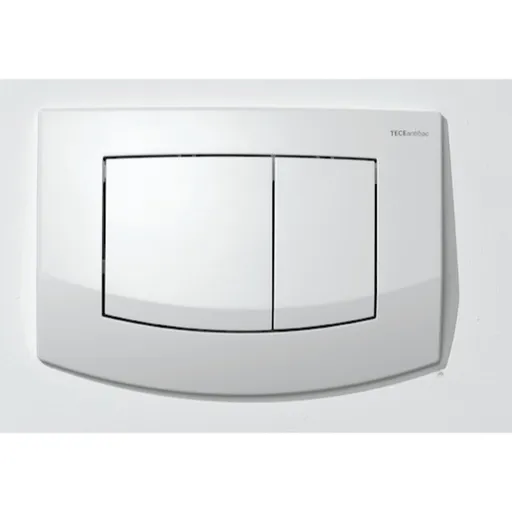 Tece Ambia ovládacie tlačidlo z plastu v bielej farbe 9240240 9.240.240