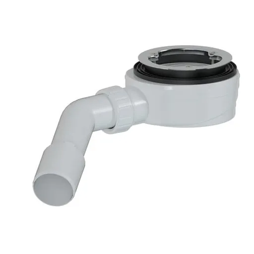 Sifón k sprchovej vaničke SAT Project 90 mm nerez plast SATESLIM90