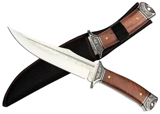 BSH Zdobený turistický nôž, 31 cm