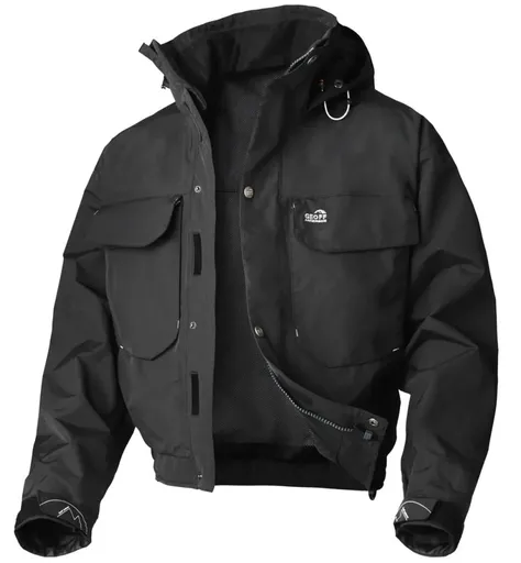 Geoff anderson bunda nepromokavá ws basis čierna - l