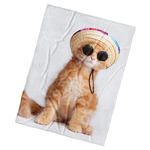 BedTex Detská deka Mačiatko Letná Elegancia, 150 x 200 cm