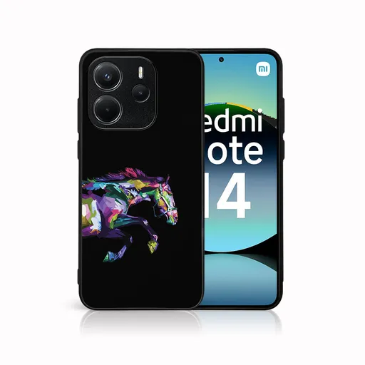 MY ART Ochranný kryt pre Xiaomi Redmi Note 14 HORSE (249)
