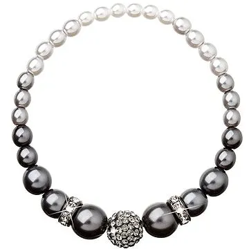 EVOLUTION GROUP 33063.1 šedý perlový náramek  (925/1000, 1,0 g) (8590962333206)