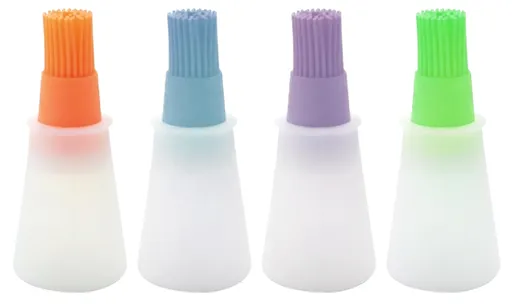 MAKRO - Fľaša na olej s maslovačkou rôzne farby