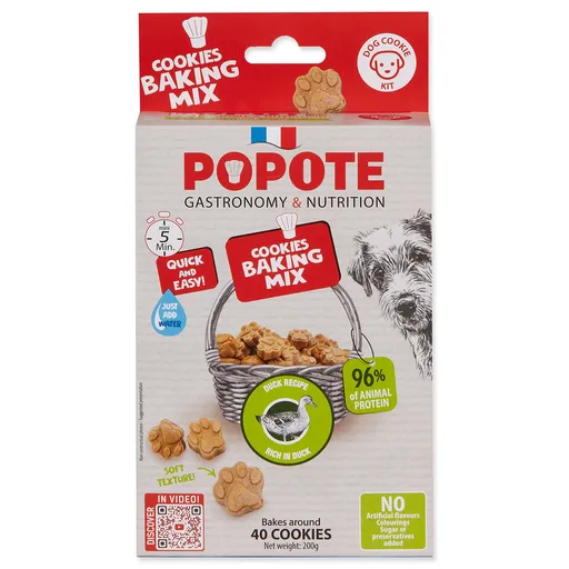 Popote Zmes na pečenie kačacie pre psov 200 g