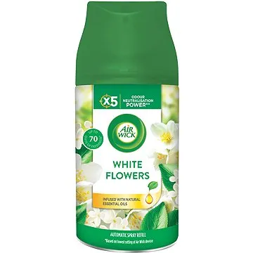 AIR WICK Freshmatic náplň do osviežovača vzduchu, Biele kvety 250 ml (3059943009042)