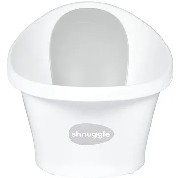 Shnuggle vanička biela so sivou opierkou new (SBP_WGY_EUR)