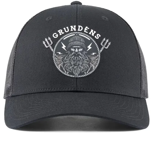 Grundéns šiltovka sentinel of the seas trucker black