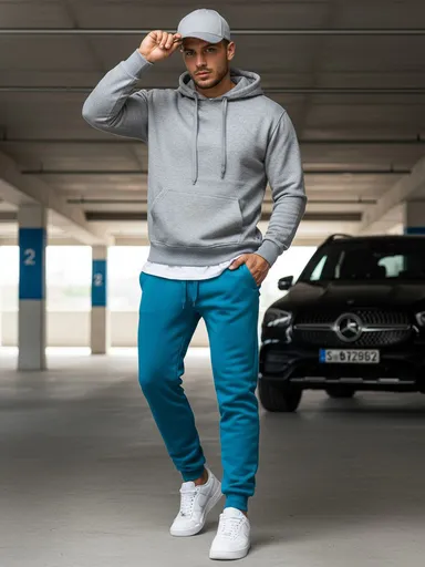 Pánske modré tepláky