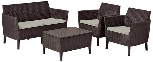 KETER Záhradný set SALOMON  | hnedá