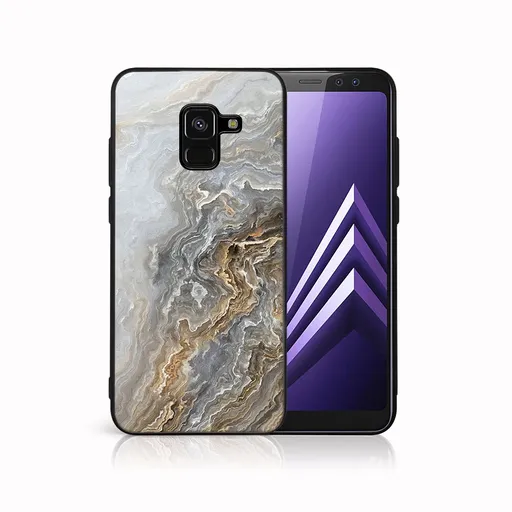 MY ART Ochranný kryt pre Samsung Galaxy A8 2018 (A530) BEIGE (151)