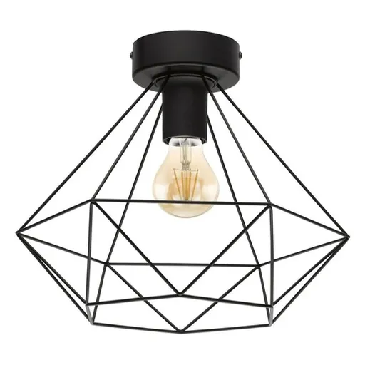 Stropné osvetlenie Eglo TARBES čierna 43004