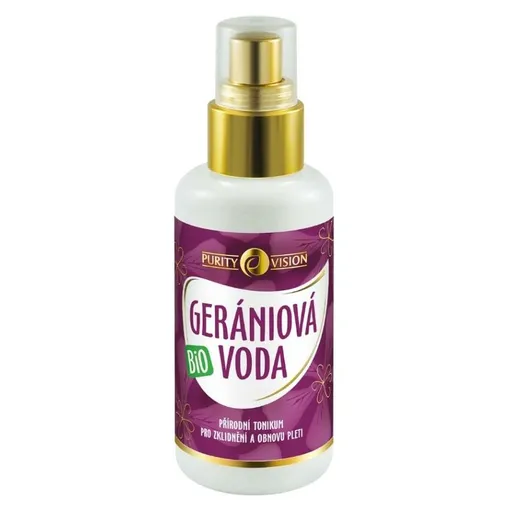 PURITY VISION Geranium voda BIO 100 ml