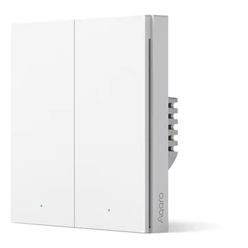 AQARA Smart Wall Switch H1 (No Neutral, Double Rocker) (AQARA-WS-EUK02-1001)