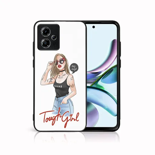 MY ART Ochranný kryt pre Motorola Moto G54 5G / G54 Power Edition 5G TOUGH GIRL (131)